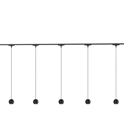 Faria Trilo Track Multi Light LED Pendant Light in Detail.