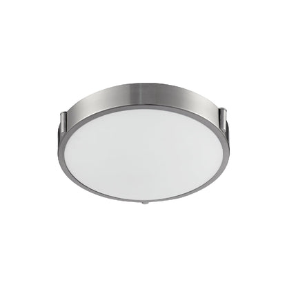 Floyd LED Flush Mount Ceiling Light in Brushed Nickel (Small).