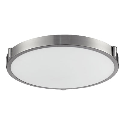 Floyd LED Flush Mount Ceiling Light in Brushed Nickel (Large).