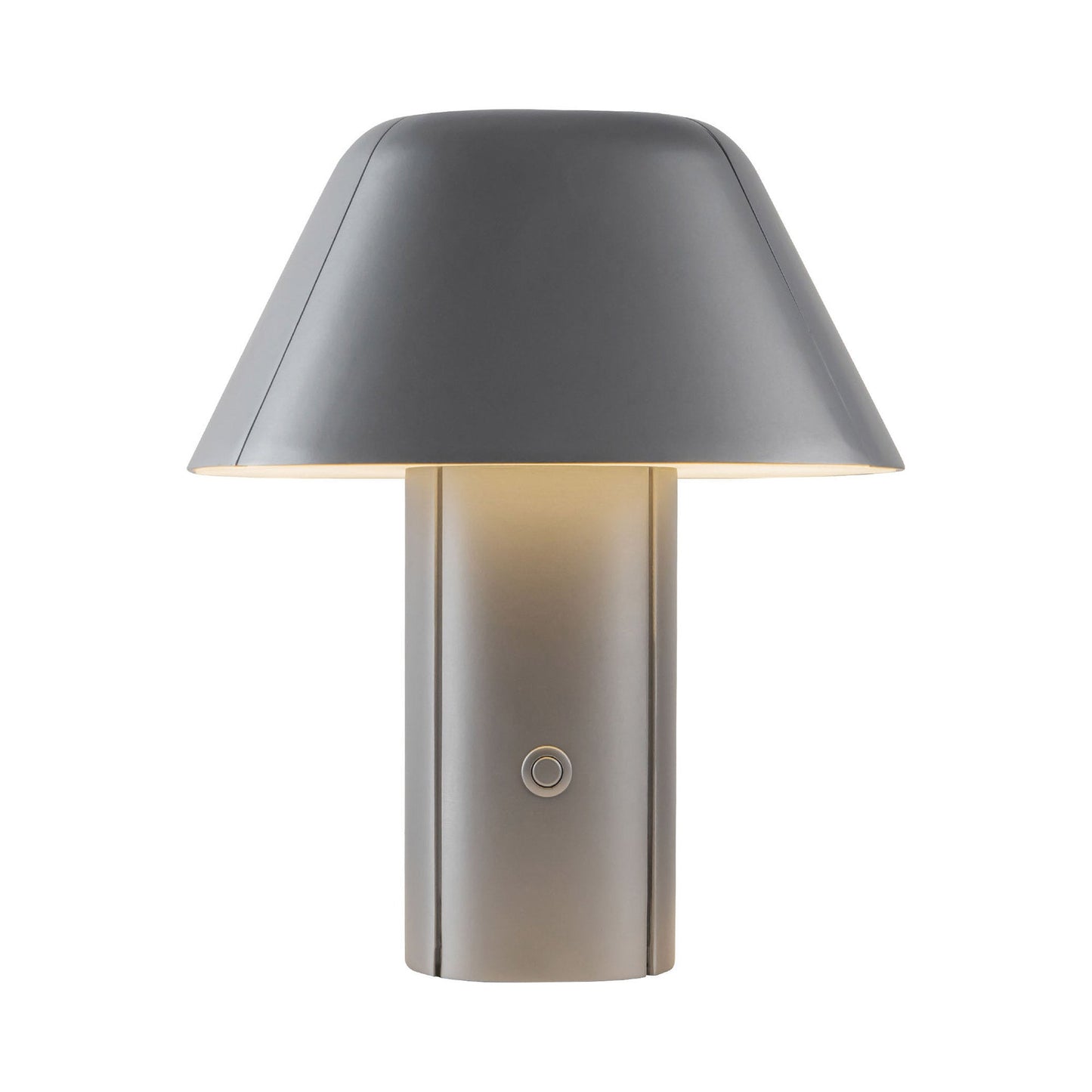 Folio LED Table Lamp in Space Gray.