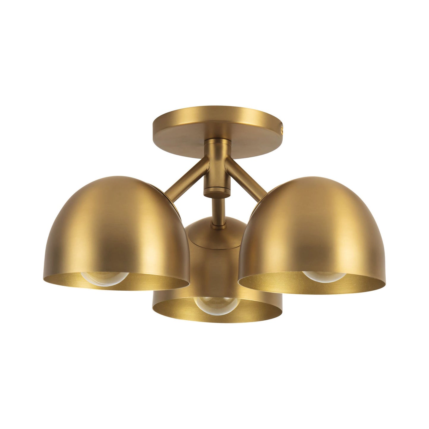 Fosso Semi Flush Mount Ceiling Light in Detail.