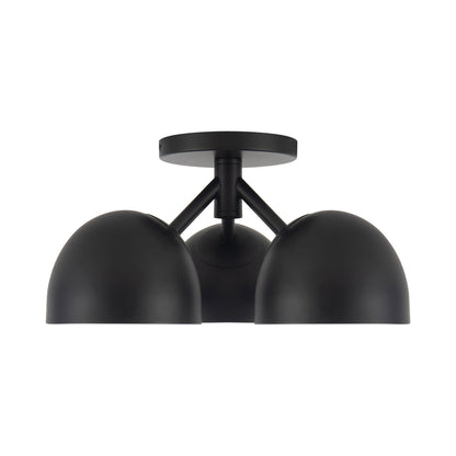 Fosso Semi Flush Mount Ceiling Light in Detail.