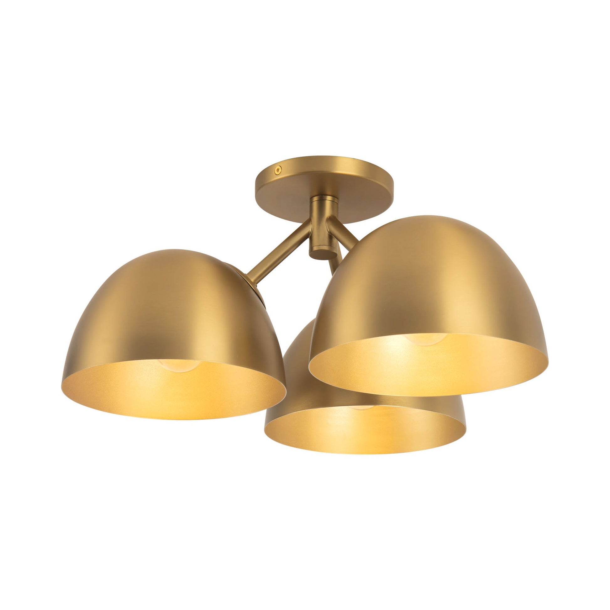 Fosso Semi Flush Mount Ceiling Light in Detail.