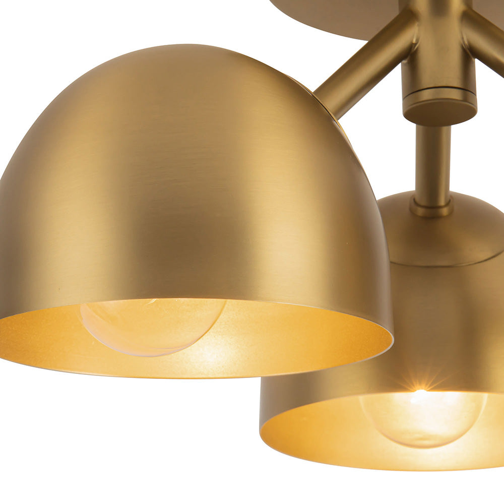 Fosso Semi Flush Mount Ceiling Light in Detail.