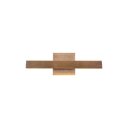 Galleria LED Picture Light in Vintage Brass (15-Inch).