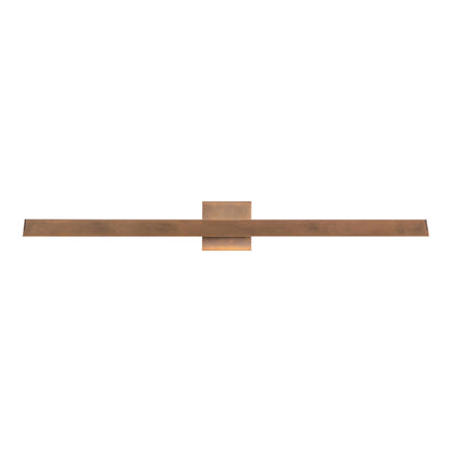 Galleria LED Picture Light in Vintage Brass (37-Inch).