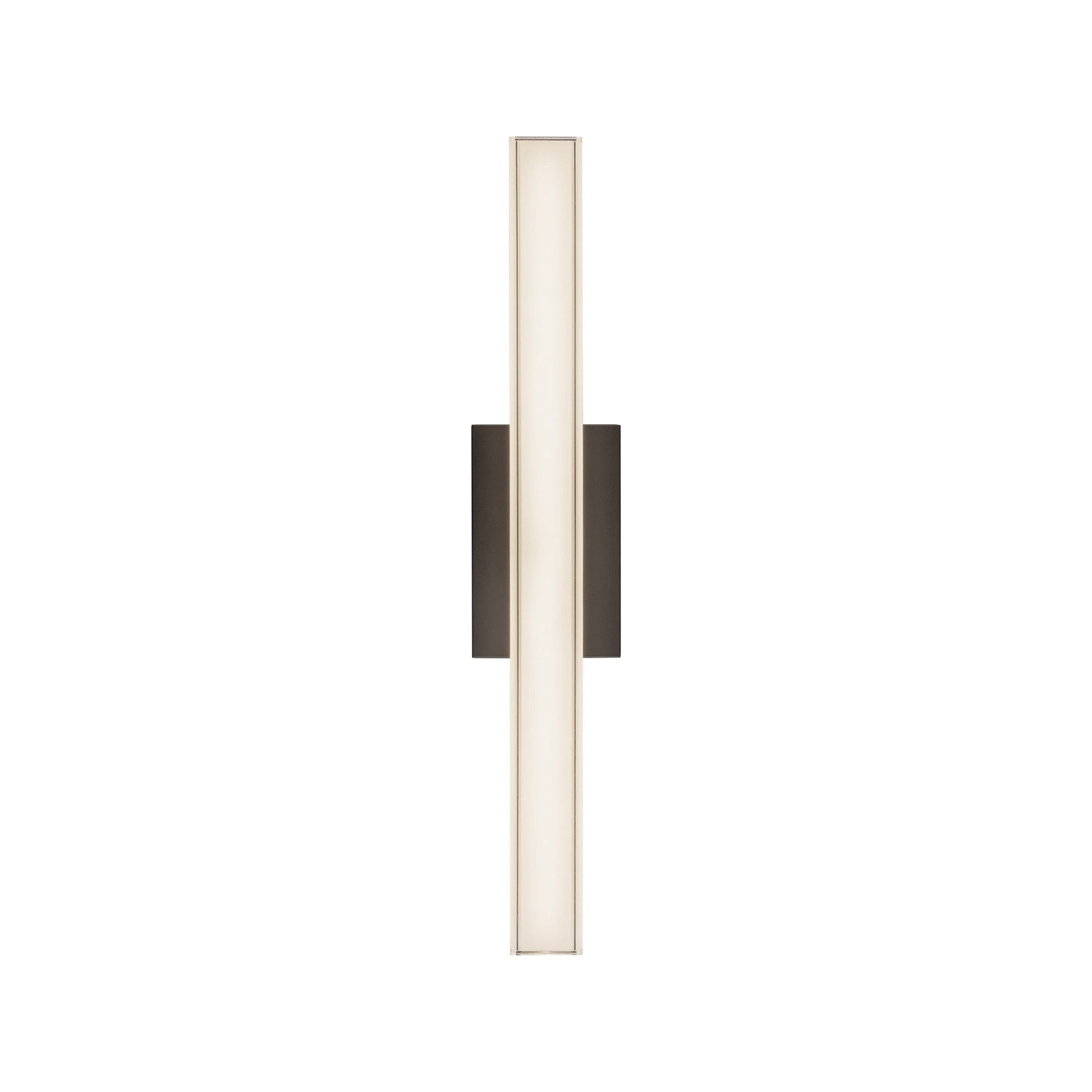 Garland LED Bath Wall Light in Black (24.13-Inch).
