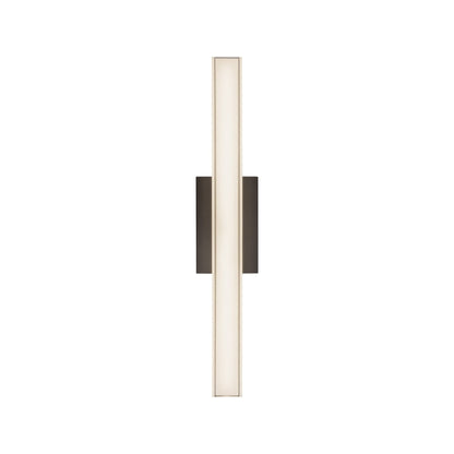 Garland LED Bath Wall Light in Black (24.13-Inch).