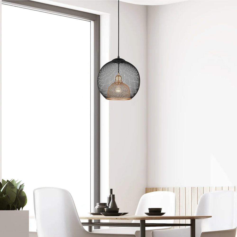 Gibraltar Pendant Light in dining room.