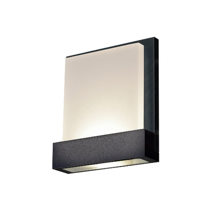 Guide LED Wall Light in Black.