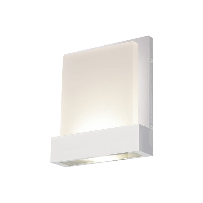Guide LED Wall Light in White.