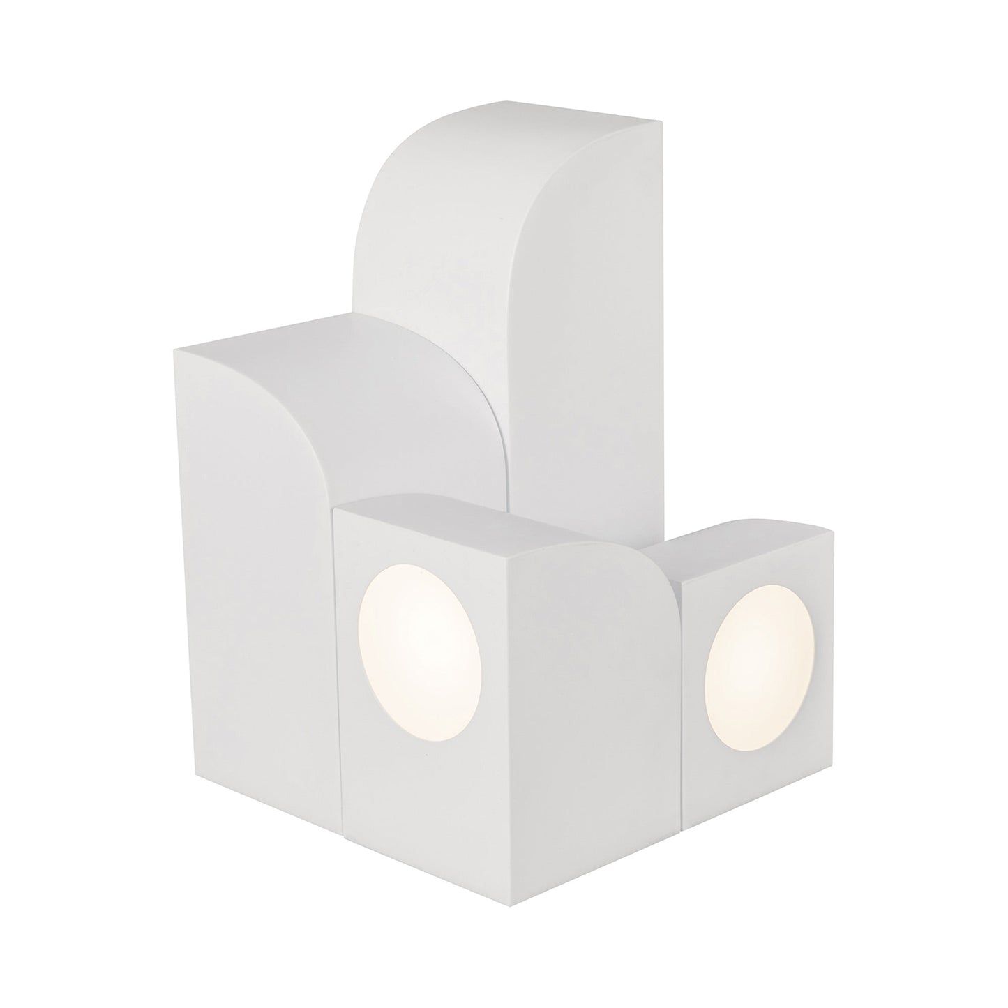 Gypsum LED Table Lamp in Detail.
