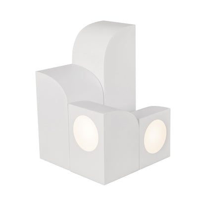 Gypsum LED Table Lamp in Detail.