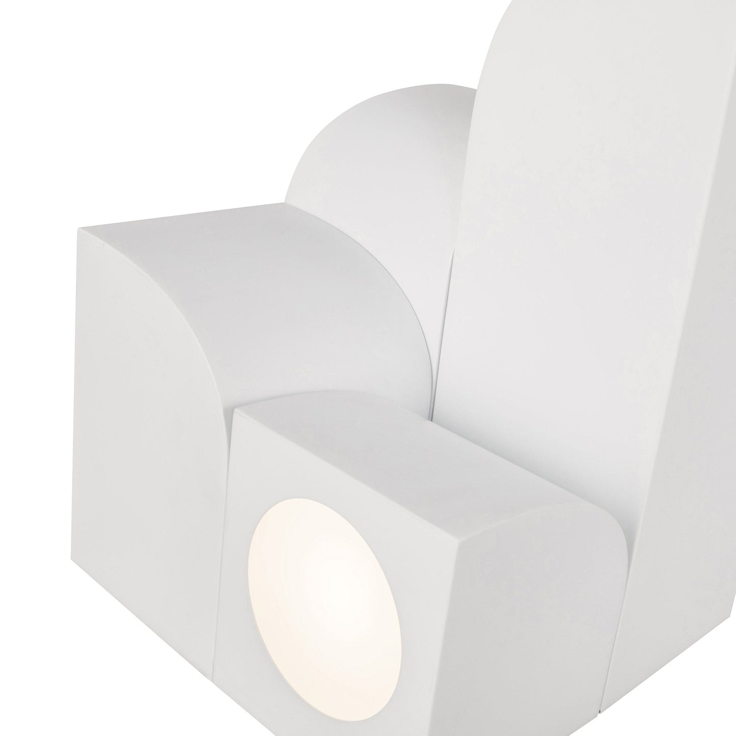 Gypsum LED Table Lamp in Detail.