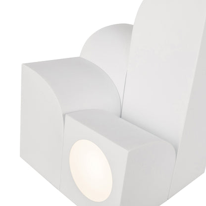 Gypsum LED Table Lamp in Detail.