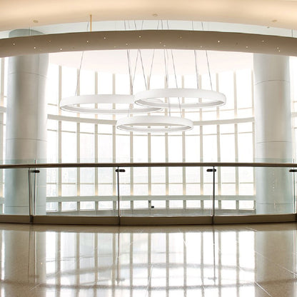 Halo LED Pendant Light in Detail.