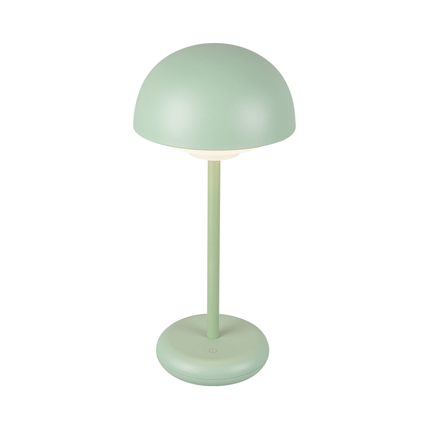 Hinata LED Table Lamp in Sage Green.