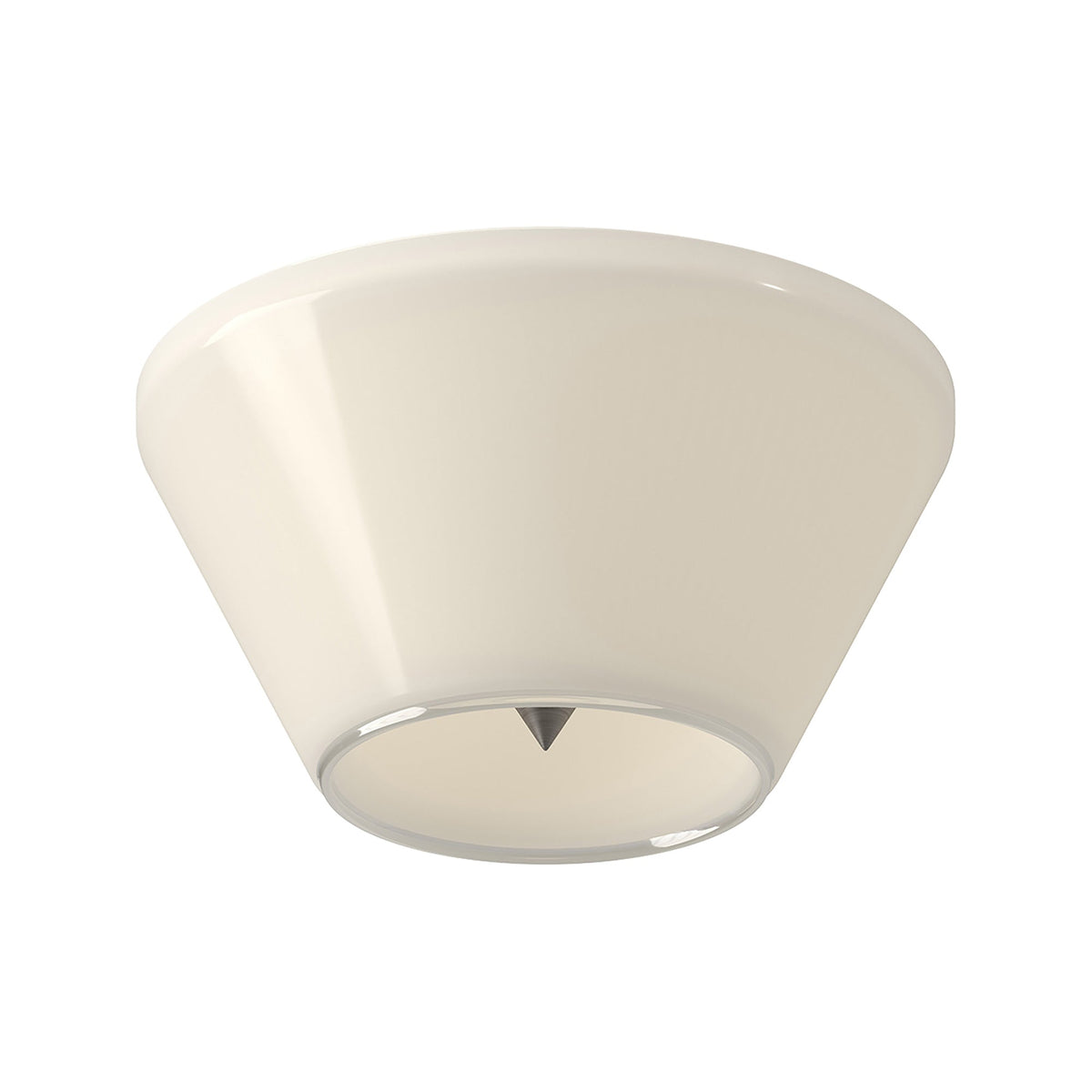 Holt LED Flush Mount Ceiling Light in Brushed Nickel (Small).