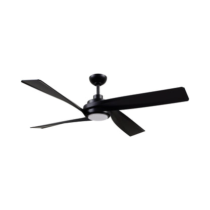 Horizon LED Ceiling Fan in Matte Black.