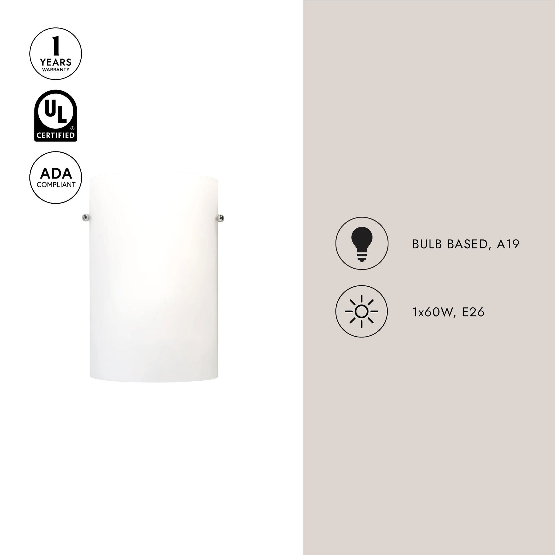 Hudson Wall Light in Detail.