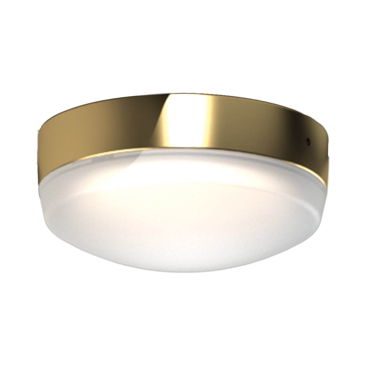 Hugo LED Fan Light Kit in Brushed Gold.