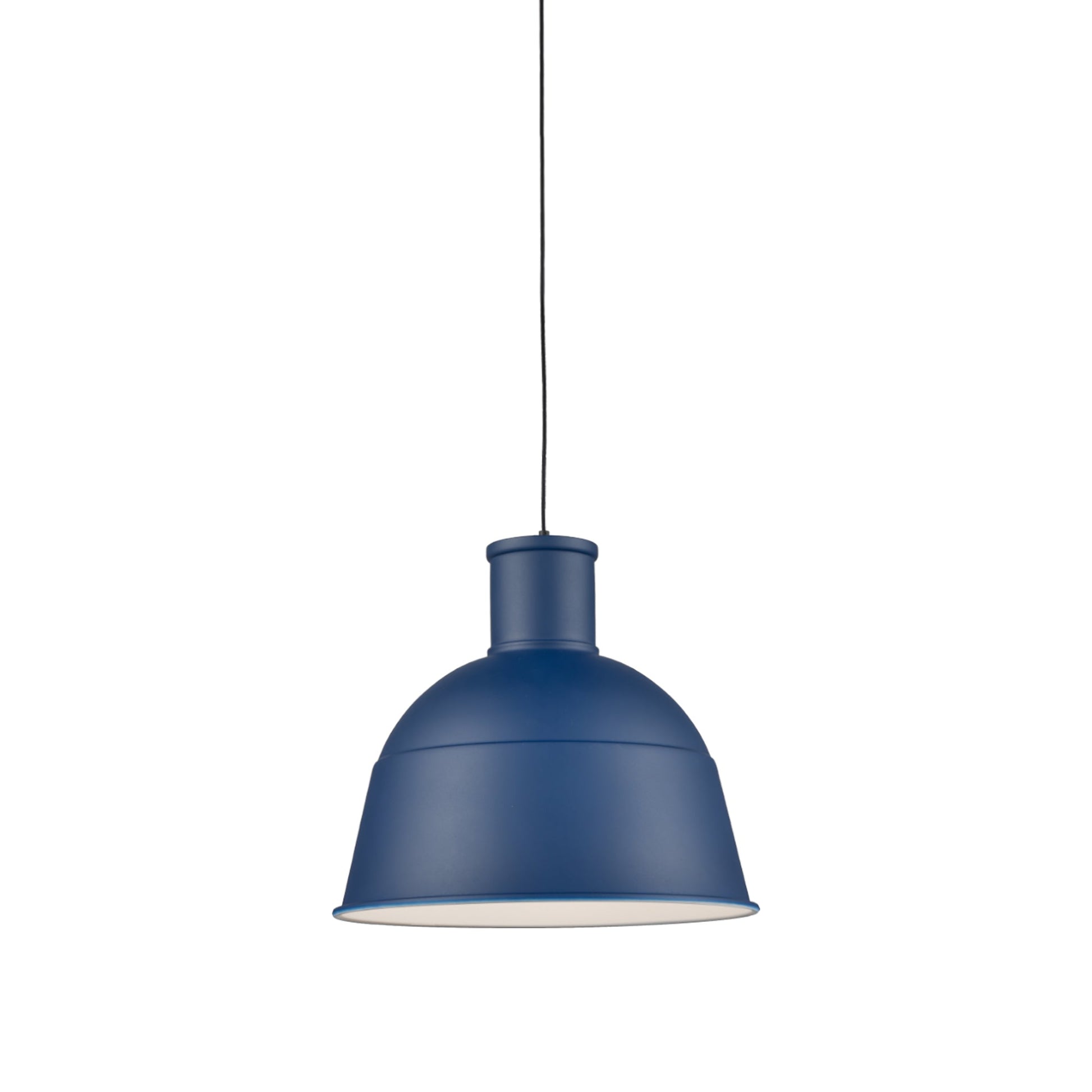 Irving Pendant Light in Indigo Blue (Medium).
