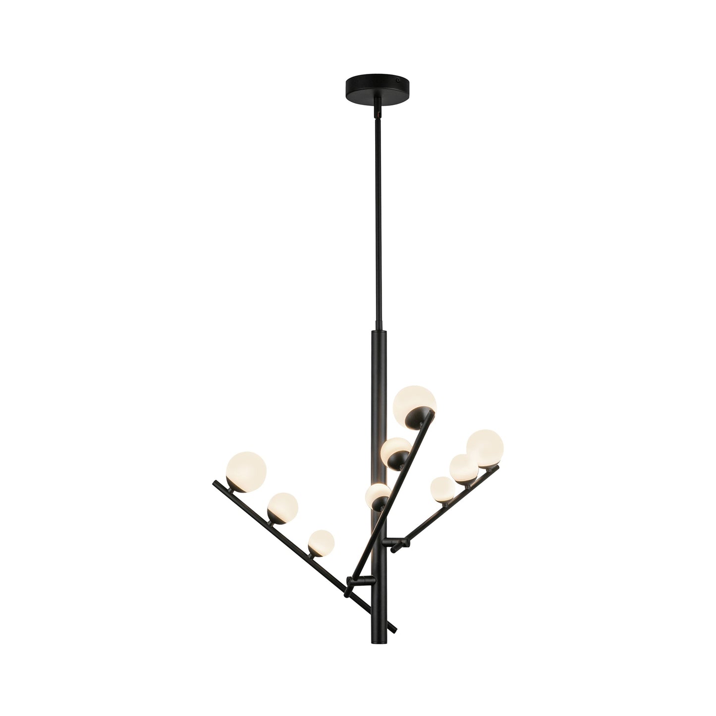 Juniper LED Chandelier in Detail.