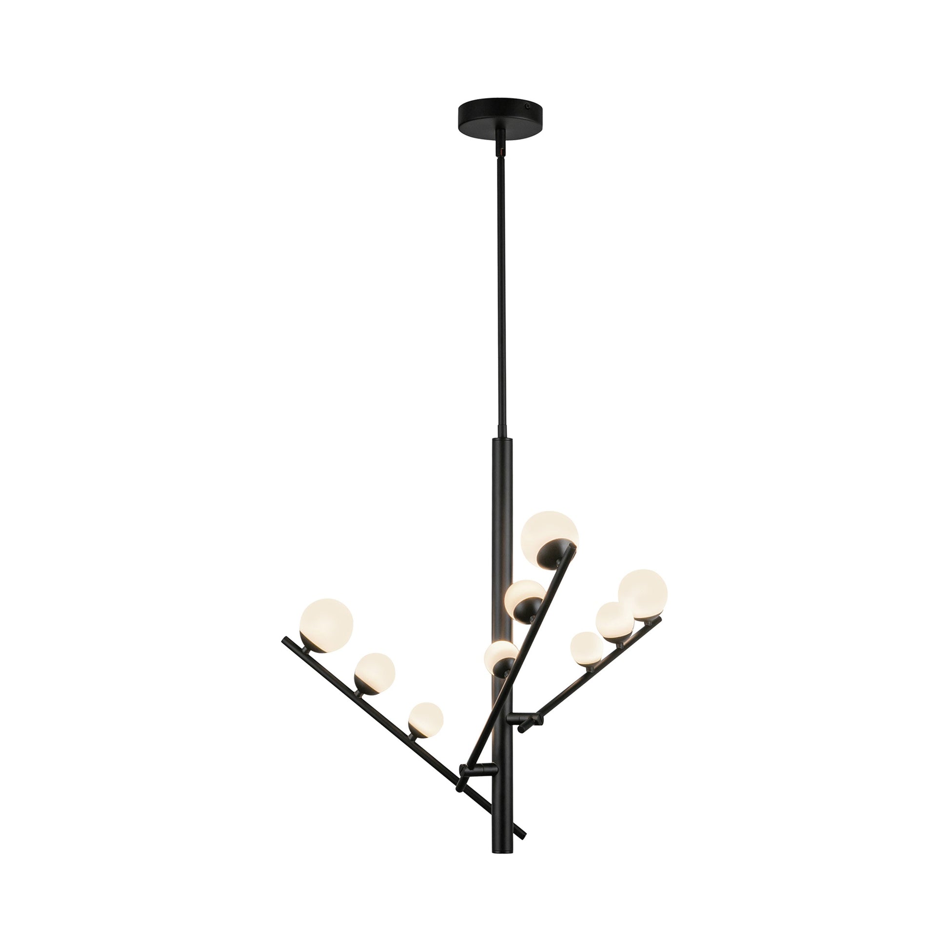 Juniper LED Chandelier in Detail.
