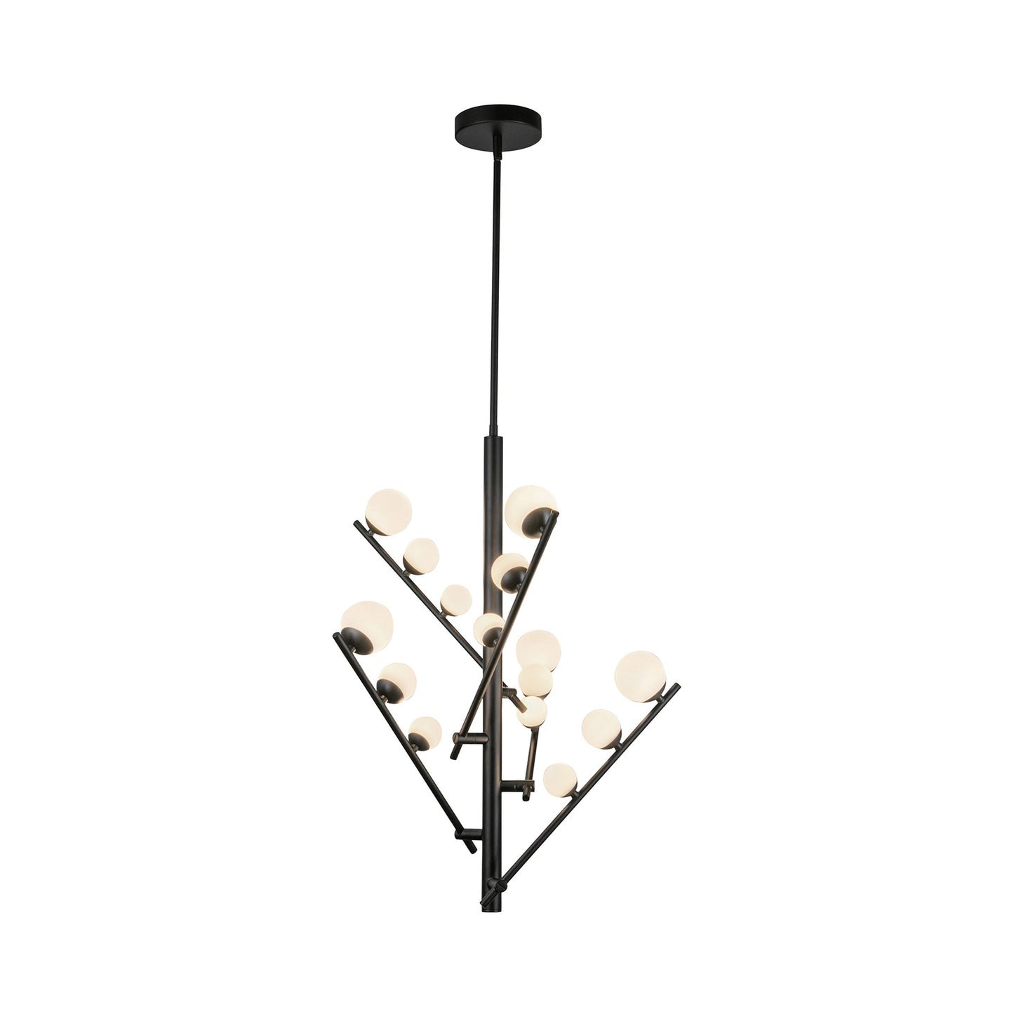 Juniper LED Chandelier in Detail.
