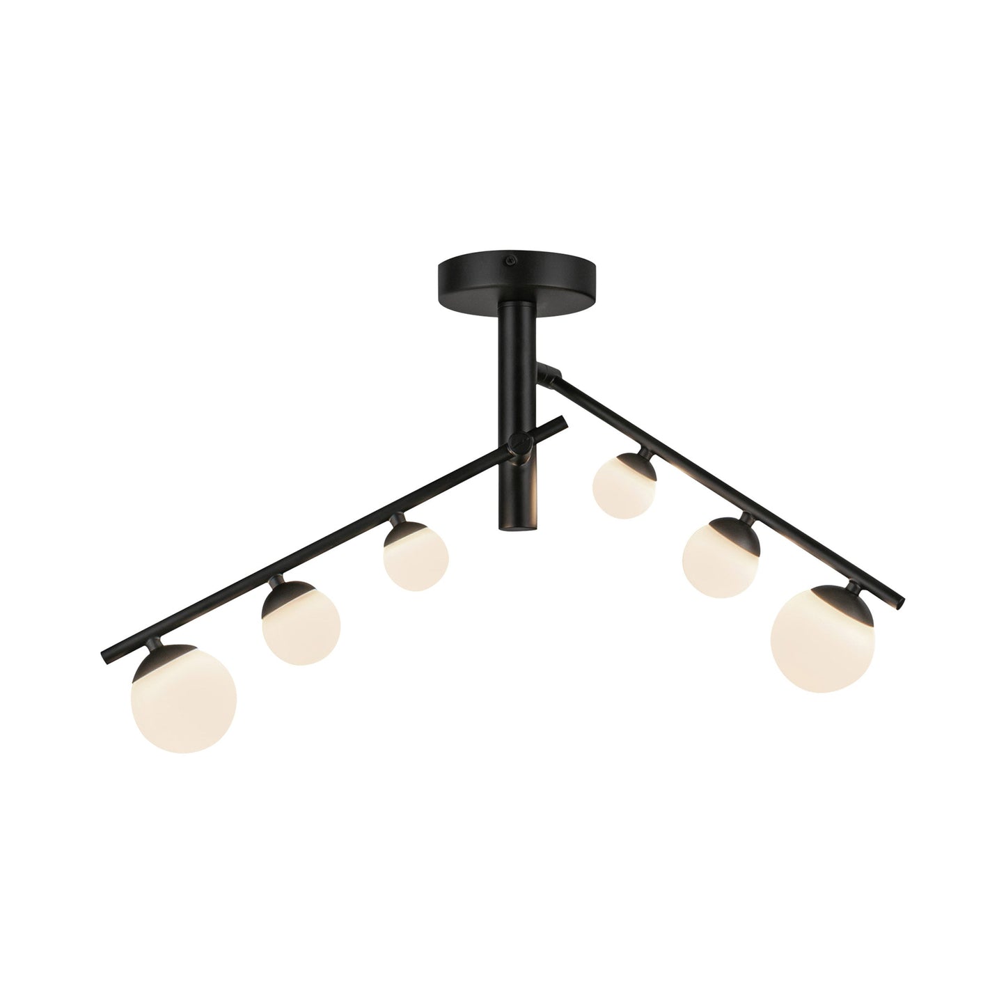 Juniper LED Semi-Flush Mount Ceiling Light.