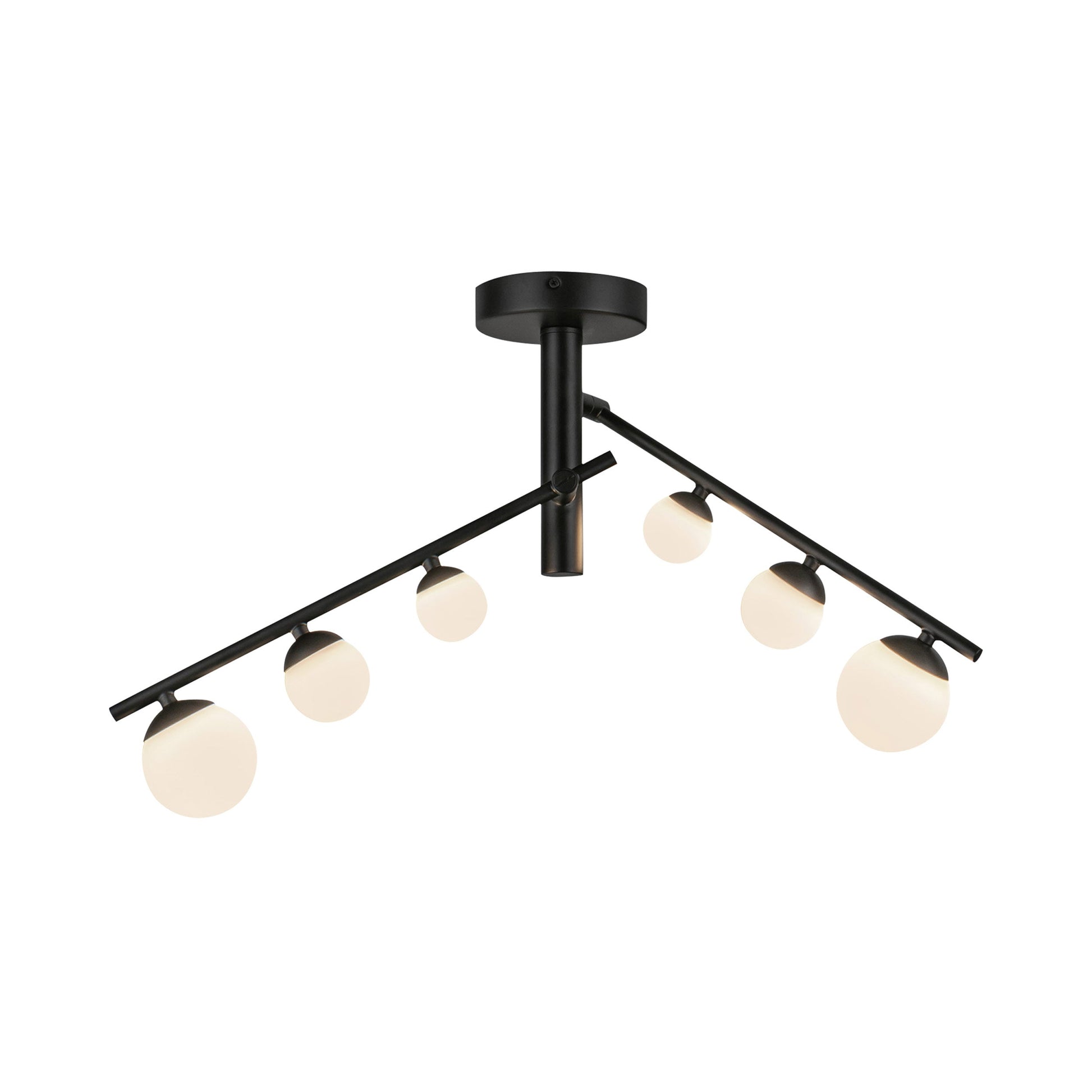 Juniper LED Semi-Flush Mount Ceiling Light.