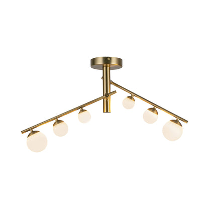 Juniper LED Semi-Flush Mount Ceiling Light in Detail.