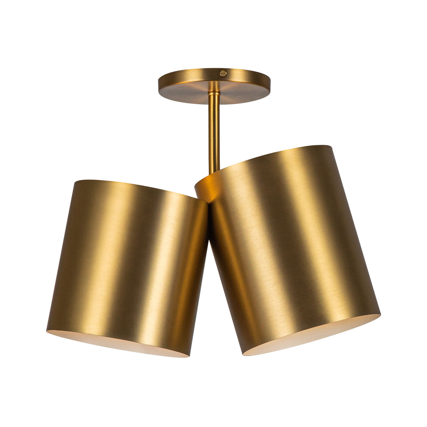 Keiko Semi-Flush Mount Ceiling Light in Detail.