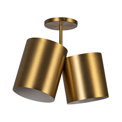 Keiko Semi-Flush Mount Ceiling Light in Detail.