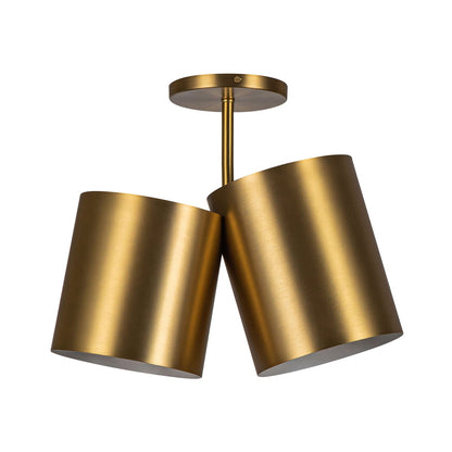 Keiko Semi-Flush Mount Ceiling Light in Detail.