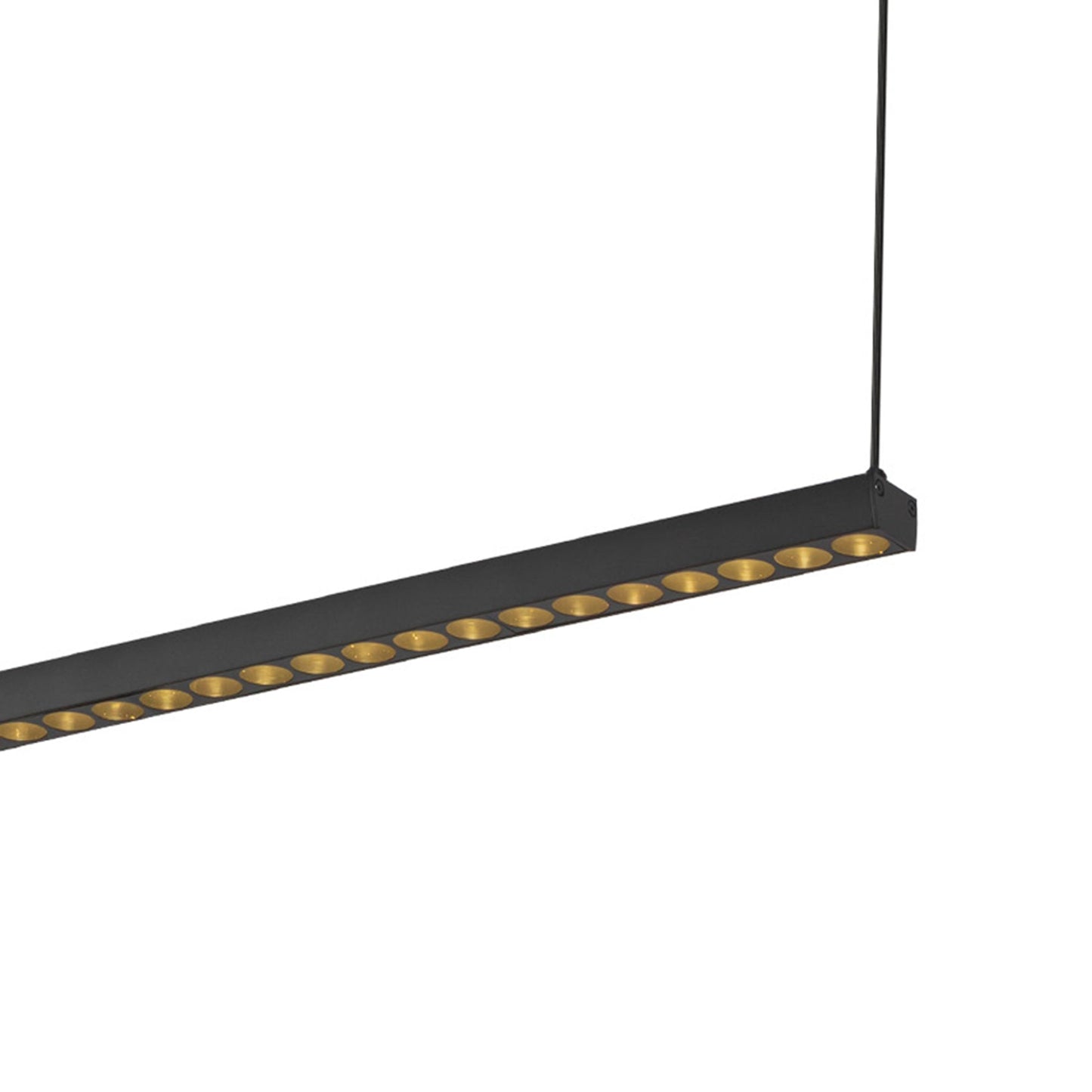 Kyan Trilo Track Linear LED Pendant Light in Detail.