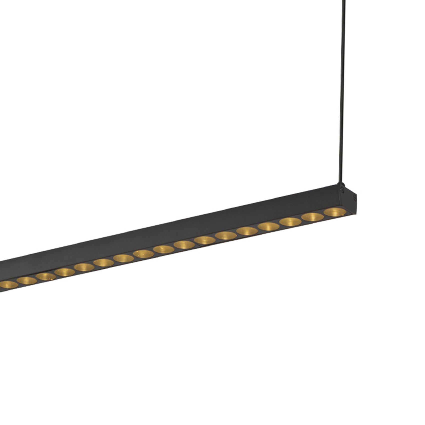 Kyan Trilo Track Linear LED Pendant Light in Detail.