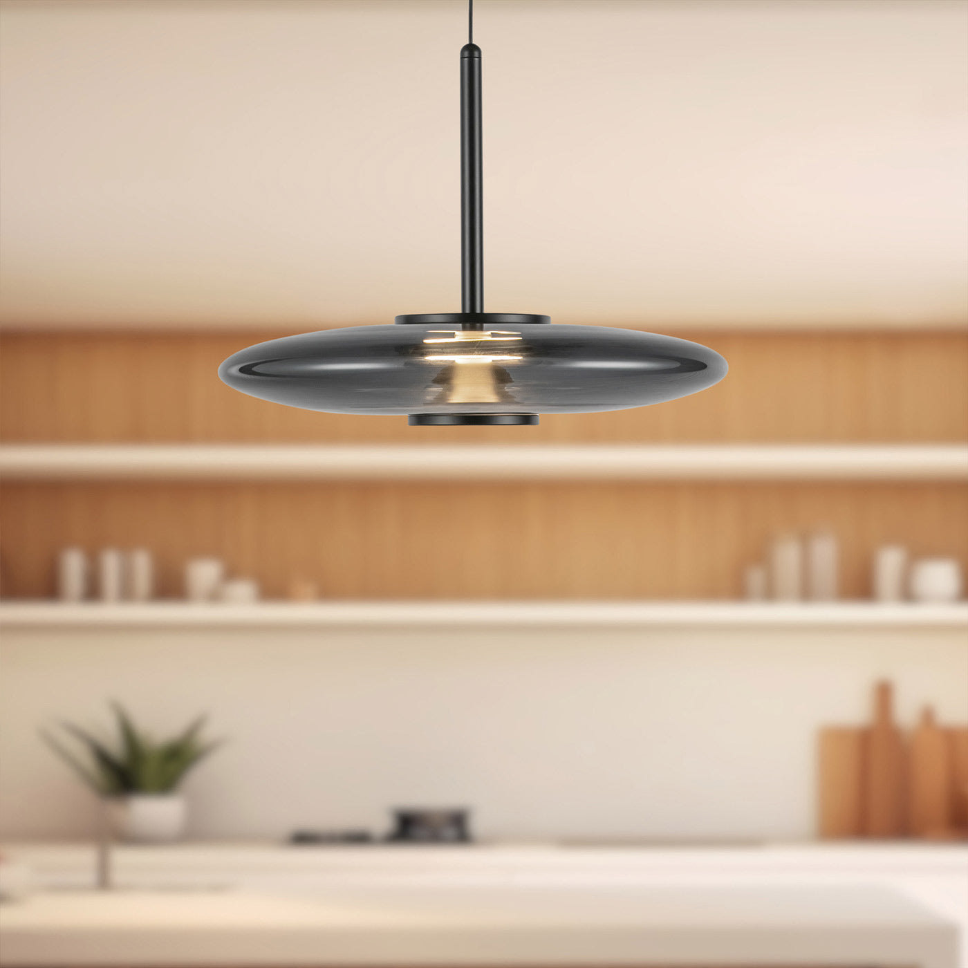 Kyoto LED Pendant Light in Detail.