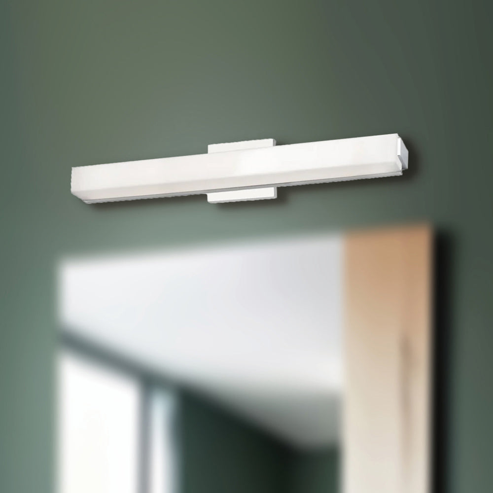 Latitude-Slim LED Bath Vanity Wall Light in Detail.