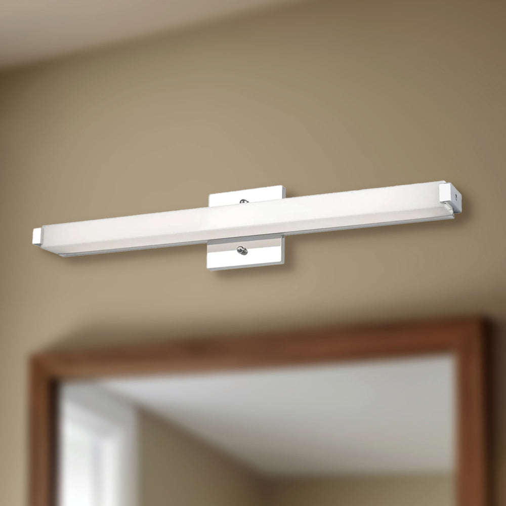 Latitude-Slim LED Bath Vanity Wall Light in Detail.