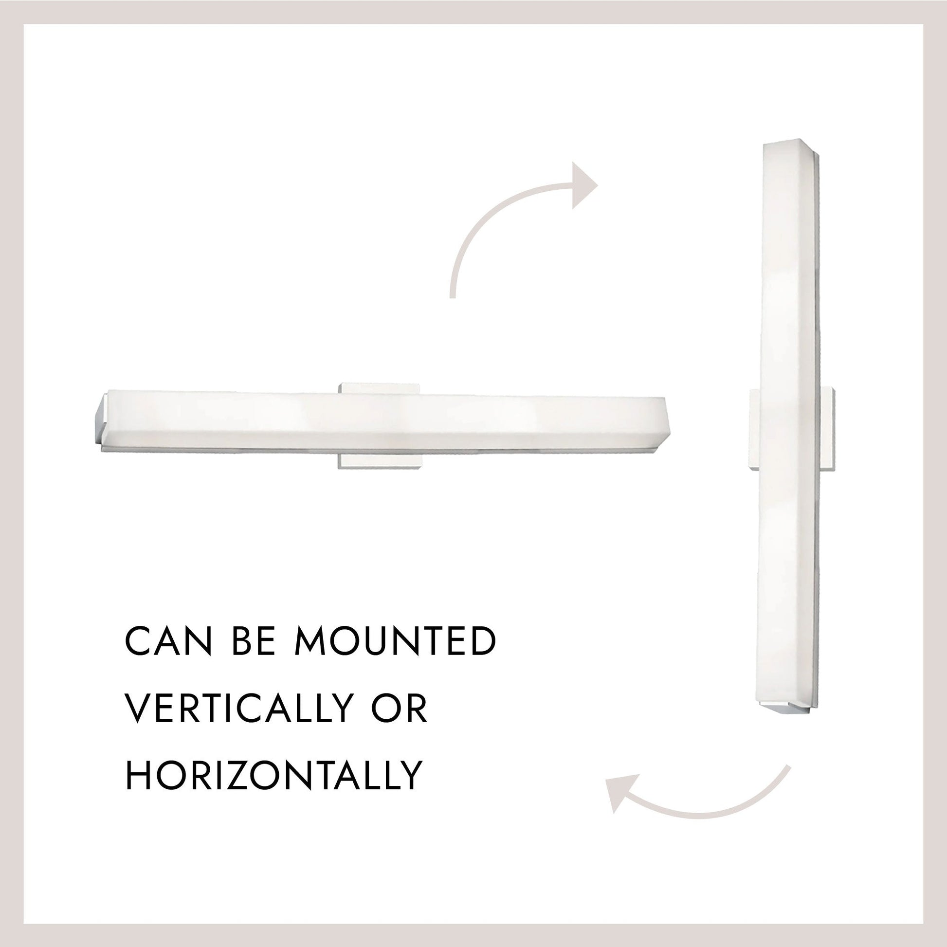 Latitude-Slim LED Bath Vanity Wall Light in Detail.