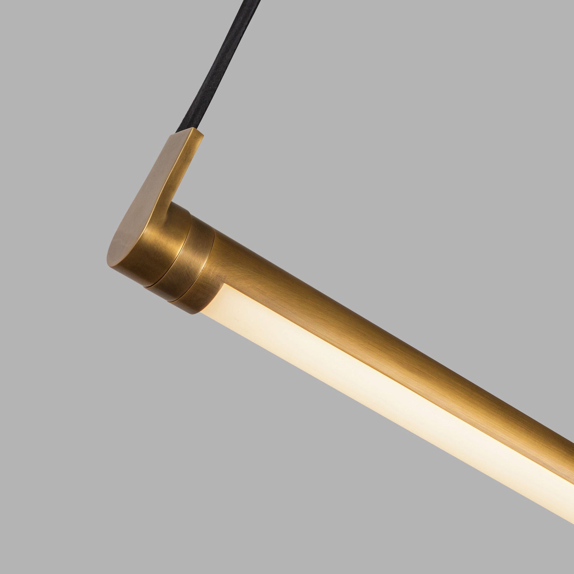 Laurence LED Linear Pendant Light in Detail.