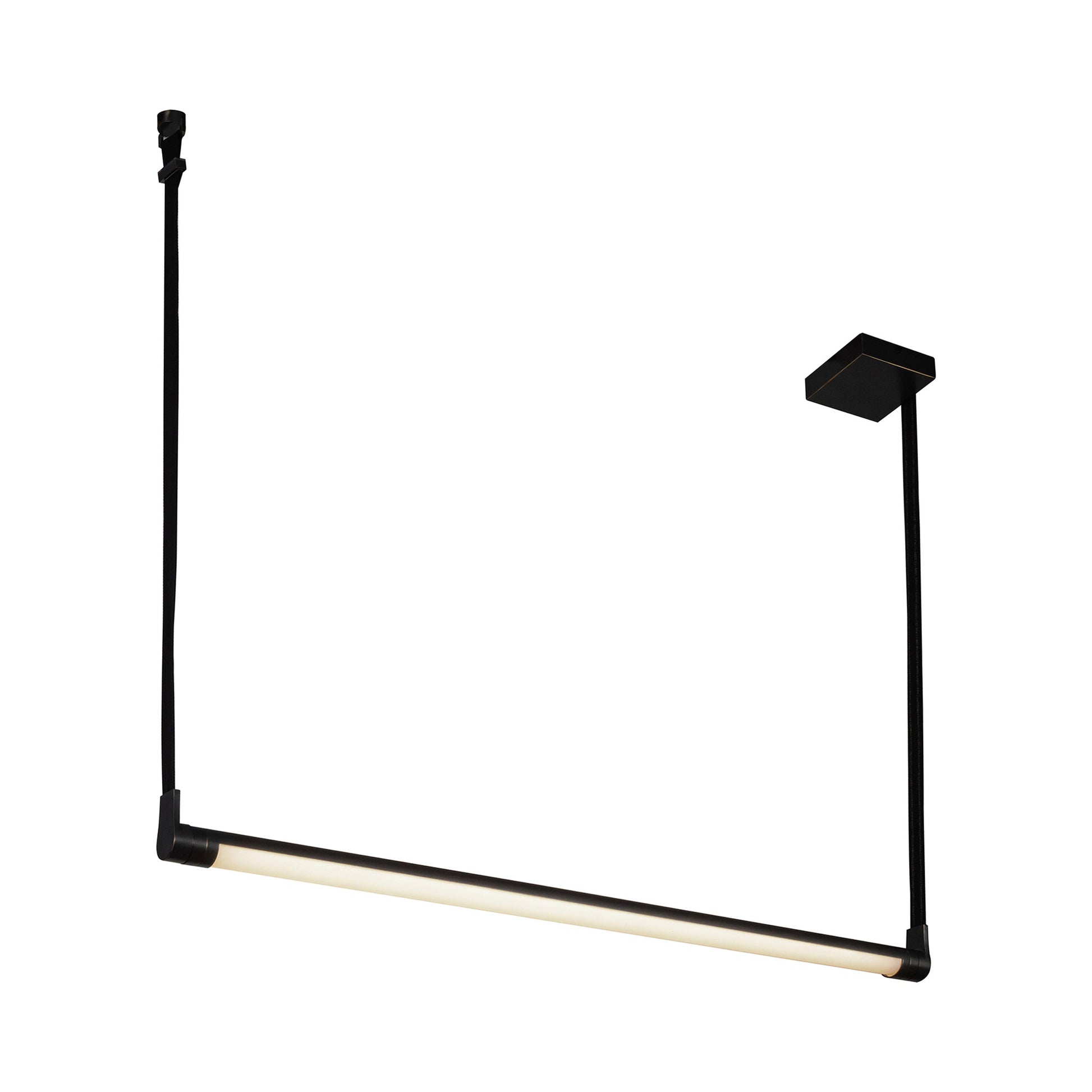 Laurence LED Linear Pendant Light in Detail.