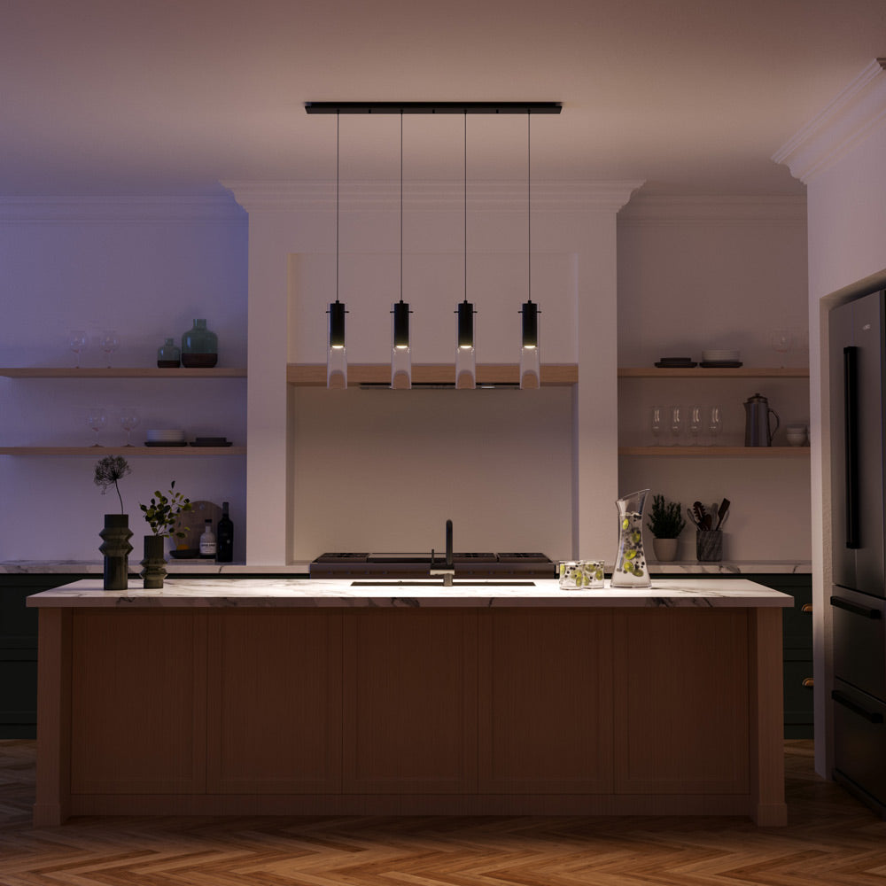 Lena Multi Light LED Pendant Light in kitchen.