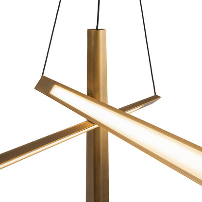 Lex LED Chandelier in Detail.