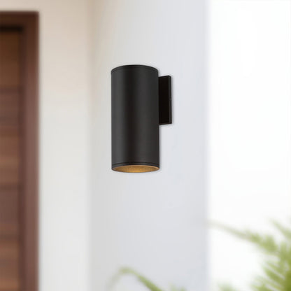 Lorna Cylinder Outdoor LED Wall Light in Detail.