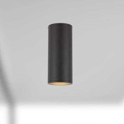 Lorna LED Concrete Flush Mount Ceiling Light in Detail.