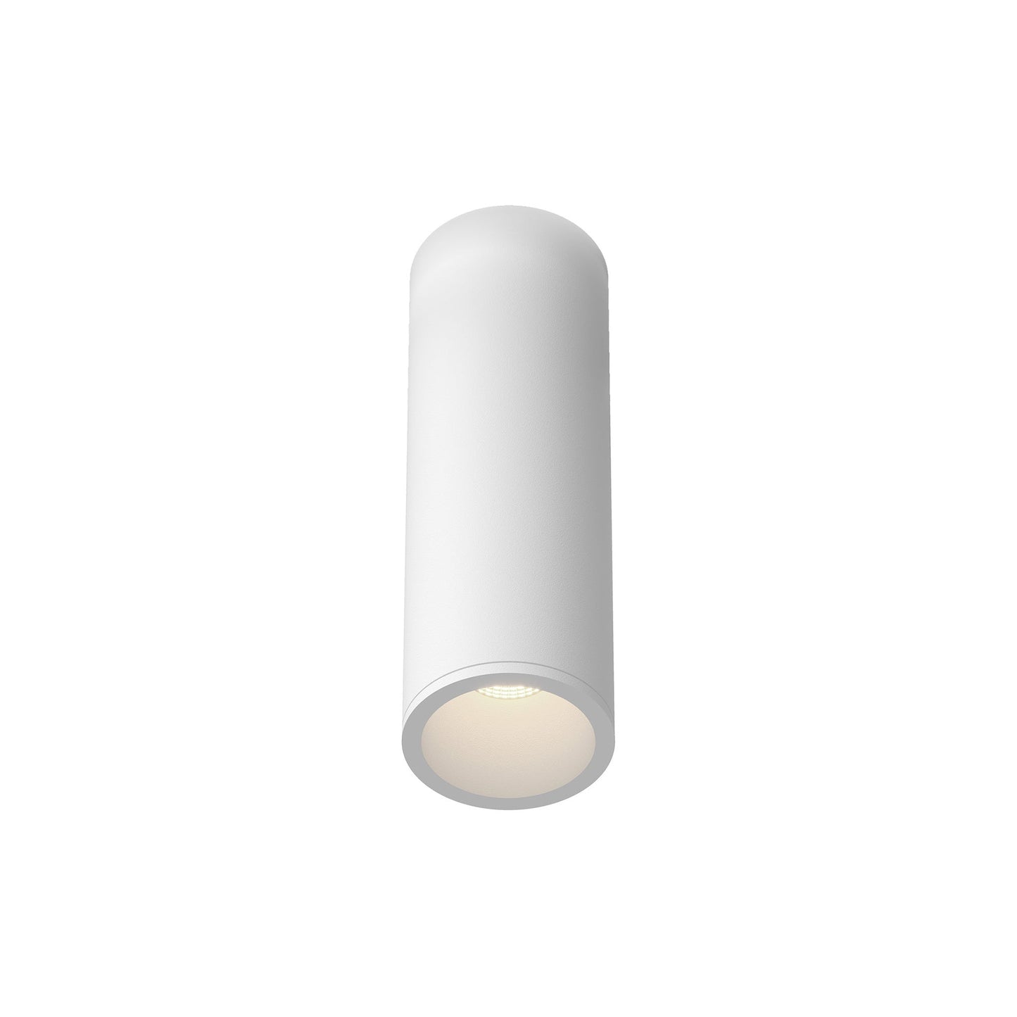 Lorna LED Flush Mount Ceiling Light in White (10W/2.25-Inch).