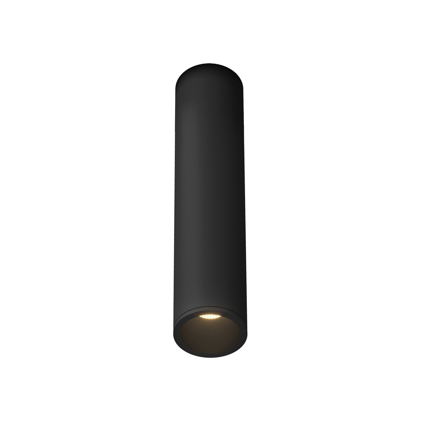 Lorna LED Flush Mount Ceiling Light in Black (12W/2.25-Inch).