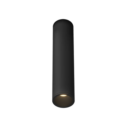 Lorna LED Flush Mount Ceiling Light in Black (12W/2.25-Inch).